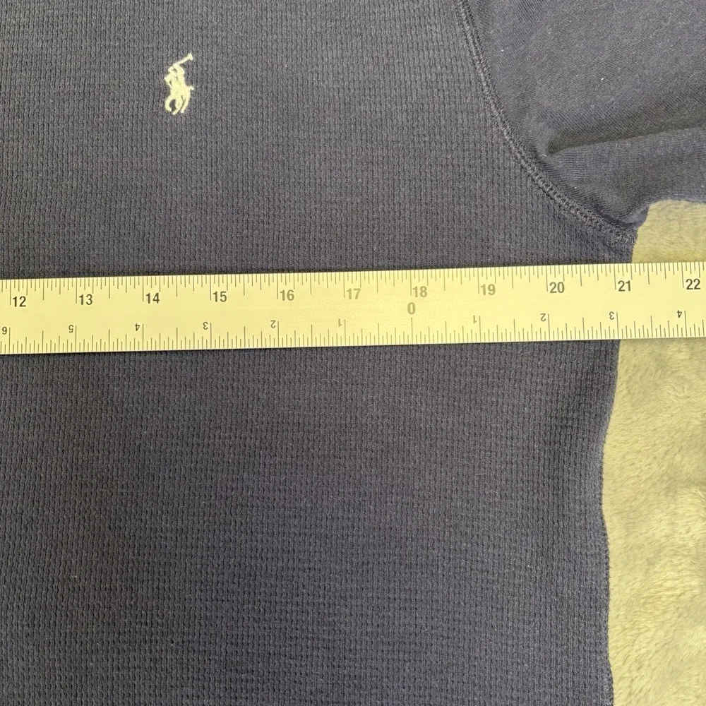 Polo Ralph Lauren Thermal Shirt Mens XLarge Long Sleeve Pullover Crewneck Casual